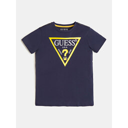 Guess Guess Marškinėliai L73I55 K8HM0 Tamsiai mėlyna Regular Fit