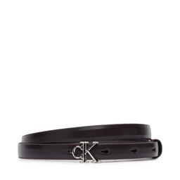 Calvin Klein Gürtel Calvin Klein Round Ck Buckle Smooth 15Mm LV04F7085G Schwarz