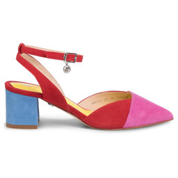 

Босоніжки Solo Femme 48920-01-K93/G13-05-00 Fuksja/Czerwony/Błękit, Кольоровий