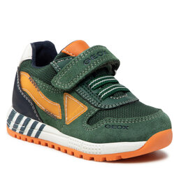 Geox Sneakers Geox B Alben B. A B253CA 02214 C3P2T M Forest/Orange