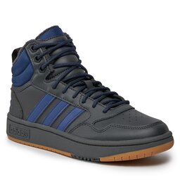 adidas Batai adidas Hoops 3.0 Mid IF2635 Carbon/Dkblue/Gum4