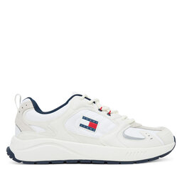 Tommy Jeans Sneakersy Tommy Jeans Tjm Runner EM0EM01581 Écru