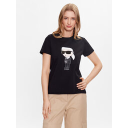 KARL LAGERFELD KARL LAGERFELD T-Shirt Ikonik 2.0 230W1700 Μαύρο Regular Fit