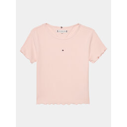 Tommy Hilfiger Tommy Hilfiger T-Shirt Essential KG0KG08138 Rosa Regular Fit