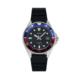 Casio Часовник Casio MDV-10-1A2VEF Черен