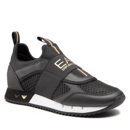 EA7 Emporio Armani Сникърси EA7 Emporio Armani X8X100 XK256 M700 Black/Gold