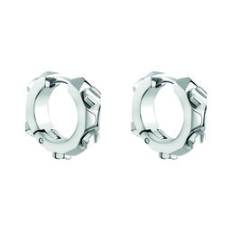 PHILIPP PLEIN Naušnice PHILIPP PLEIN The Plein Cuff PJ1EA21EU Srebrna