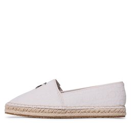 

Еспадрильї Calvin Klein Espadrille W/Hw HW0HW01458 Neutral Mono 02R, Écru