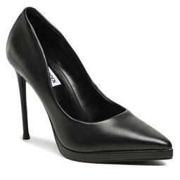 Steve Madden Stilettos Steve Madden Klassy Pump SM11002464 SM11002464-017 Black Leather
