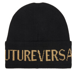 Versace Jeans Couture Mütze Versace Jeans Couture Big Beanie 79YAZK40 Schwarz
