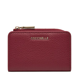 Coccinelle Geldbörse Coccinelle MW5 Metallic Soft E2 MW5 17 01 01 Dunkelrot