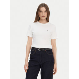 Tommy Hilfiger Tommy Hilfiger T-Shirt New Cody WW0WW40587 Creme Slim Fit