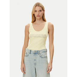 Guess Guess Топ W5GP29 KA0H1 Жовтий Regular Fit