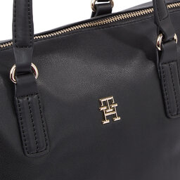 

Сумка Tommy Hilfiger Poppy Plus Small Tote AW0AW15592 Black BDS, Чорний