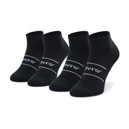 Levi's® Комплект 2 чифта къси чорапи унисекс Levi's® 701203953 Black