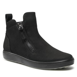 ECCO Členková obuv ECCO Soft 7 W 47031351052 Black/Black