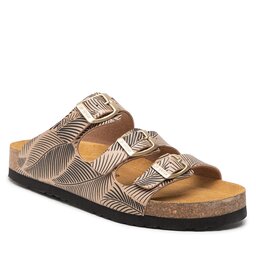 Dr. Brinkmann Șlapi Dr. Brinkmann 700241-08 Beige/Flor