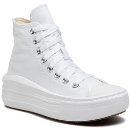 Converse Sneakers aus Stoff Converse Ctas Move Hi 568498C White/Natural Ivory/Black
