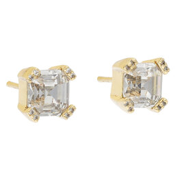 Kate Spade Обици Kate Spade Studs K9611 Clear/Gold 250
