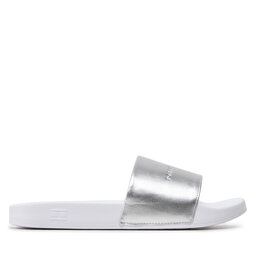 

Шльопанці Tommy Hilfiger Metallic Pool Slide FW0FW06834 White YBR, Срібний