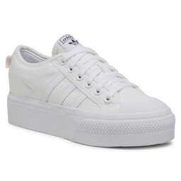 adidas Schuhe adidas Nizza Platform W FV5322 Ftwwht/Ftwwht/Ftwwht