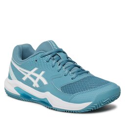 Asics Batai Asics Gel-Dedicate 8 Clay 1042A255 Gris Blue/White 400