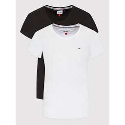 Tommy Jeans Tommy Jeans 2er-Set T-Shirts Soft DW0DW11459 Bunt Regular Fit