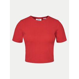 JJXX JJXX Marškinėliai Florie 12217164 Raudona Slim Fit
