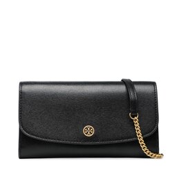 Tory Burch Borsetta Tory Burch Robinson Chain Wallet 137152 Nero