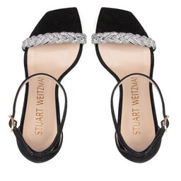 

Босоніжки Stuart Weitzman Nudistcurve100Hishin S7055 Blk, Чорний
