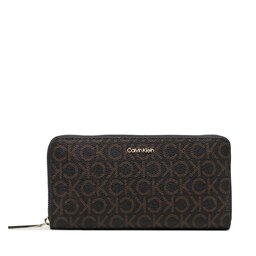 Calvin Klein Didelė Moteriška Piniginė Calvin Klein Ck Must Z/A Wallet Lg Mono K60K610295 0HD