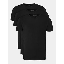 Tommy Hilfiger Tommy Hilfiger Σετ 3 T-Shirts UM0UM03137 Μαύρο Regular Fit