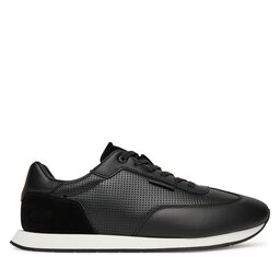 Calvin Klein Αθλητικά Calvin Klein Low Prof Runn Laceup Perf Lth HM0HM01871 Μαύρο