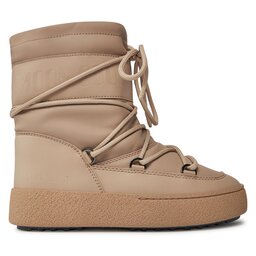 Moon Boot Μπότες Χιονιού Moon Boot Ltrack Tube Rubber 24500900003 Μπεζ
