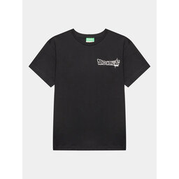 United Colors Of Benetton United Colors Of Benetton T-Shirt 3096C10ED Schwarz Regular Fit