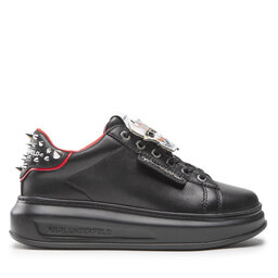 

Снікерcи KARL LAGERFELD KL62577 Black Lthr w/Silver, Чорний