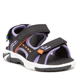 Pax Scandinavia Sandały Pax Scandinavia Went 7255211-02 Black/Purple