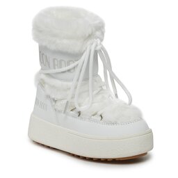Moon Boot Μπότες Χιονιού Moon Boot Jtrack Faux Fur Wp 34300900002 White 002