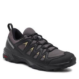 Salomon Chaussures de trekking Salomon X Braze GORE-TEX L47180500 Magnet/Black/Gray Green