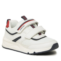 Geox Snīkeri Geox J Rooner Boy J35H0B01454C0899 S White/Navy