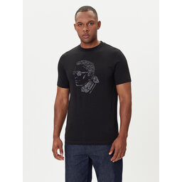 KARL LAGERFELD KARL LAGERFELD Camiseta 755046 554225 Negro Regular Fit