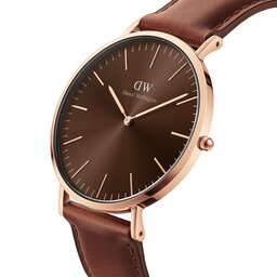 

Годинник Daniel Wellington Classic St Mawes DW00100627 Brown/brown, Коричневий