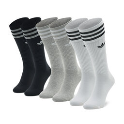 adidas Hohe Unisex-Socken adidas Solid Crew Sock HC9558 Weiß