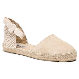 Manebi Espadrilės Manebi Flat Valenciana K 1.1 P0 Champagne Beige Suede 1