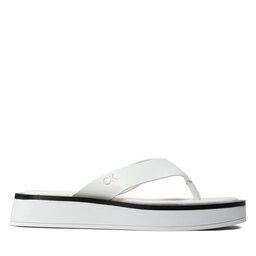 

В'єтнамки Calvin Klein Flatform Tp Slide HW0HW00696 Ck White YAF, Білий