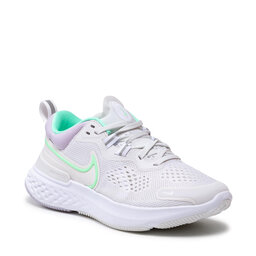 Nike Apavi Nike React Miler 2 CW7136 002 Platinum Tint/Green Glow/White
