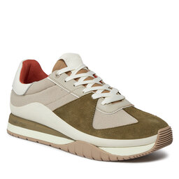 Calvin Klein Sneakers Calvin Klein Low Top Lace Up HM0HM01286 Travertine/Delta Green/Feather Grey 0H8