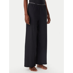 Tommy Hilfiger Tommy Hilfiger Παντελόνι πιτζάμας UW0UW05776 Μαύρο Relaxed Fit