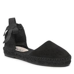 Manebi Espadrile Manebi Flat Valenciana Espadrilles R 2.2 P0 Black On Tone