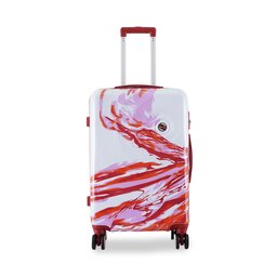 Semi Line Mellanstor hård resväska Semi Line T5654-2 Rosa